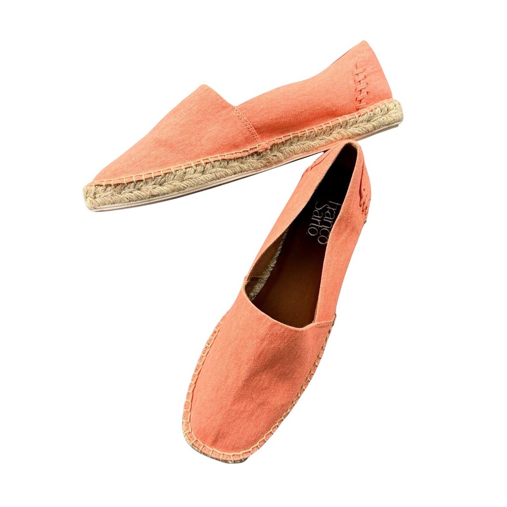 Franco Sarto Coral Canvas Espadrille Flats Size 9.5W